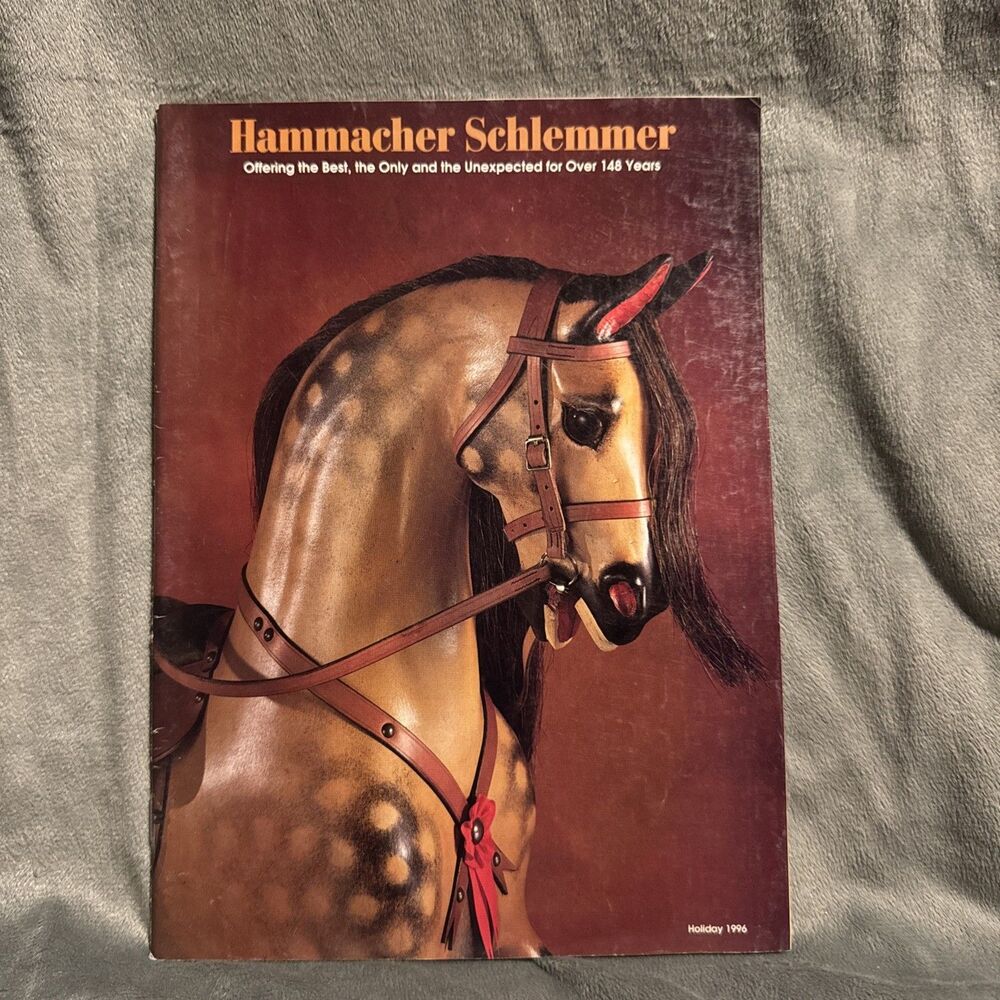 Vintage Holiday 1996 Hammacher Schlemmer Co. Catalogue Best & Unexpected